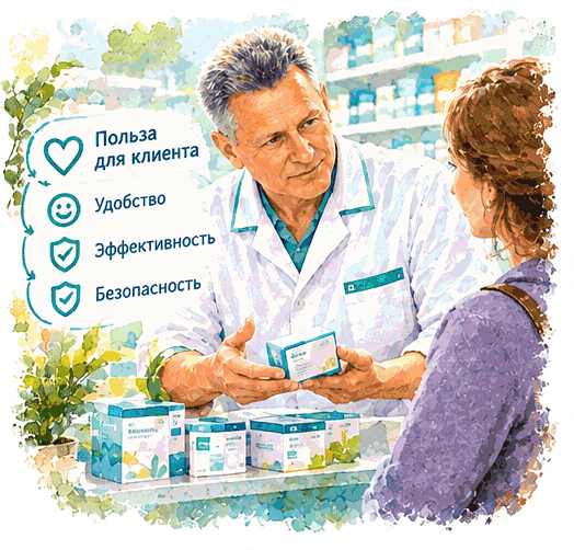 Профессиональная рекомендация через пользу для клиента